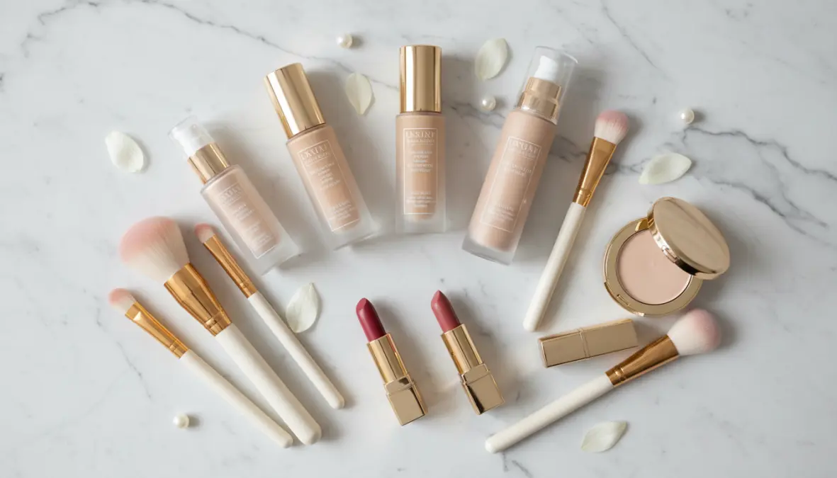 Prodotti makeup sposa long lasting: fondotinta alta coprenza, primer viso e cosmetici professionali